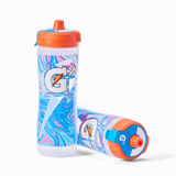 Gx Patterned Water Bottle - Marble Blue