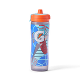 Gx Patterned Water Bottle - Montage Blue